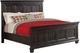 Elements International Morrison Dark Wood King Bed-0