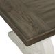 Intercon Drake French Oak Dining Table with Rustic Gray Base-3