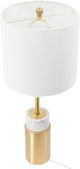 A & B Home Brass/White Table Lamp-2