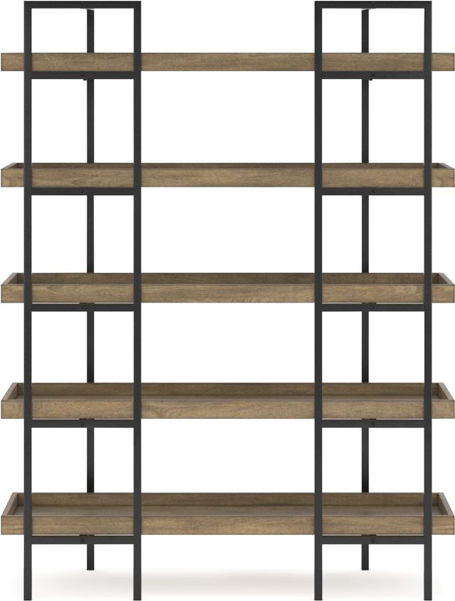 Signature Design by Ashley® Montia Light Brown 76" Bookcase-1