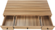 Monarch Specialties Inc. Black/Light Recovered Wood-Look Computer Desk-3