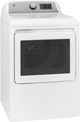 GE® 7.4 Cu. Ft. White Front Load Gas Dryer-1