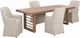 Liberty Furniture Shaker Lakes 5-Piece Harvest Brown/Taupe Double Pedestal Table Set-0