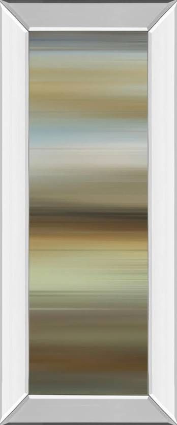 Classy Art Abstract Horizon II by James Mcmaster Mirrored Frame Wall Art-0