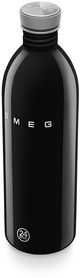 Smeg Retro-style 1000 ml Black Non Insulated Bottle-1