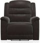 La-Z-Boy® Redwood Chocolate Leather Power Wall Recliner-0