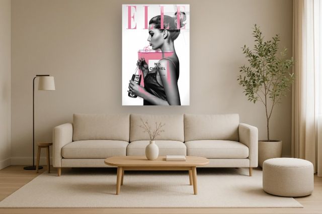 Classy Living Dramatic Chic Essence Wall Art-1