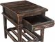 aspenhome® Reeds Farm Weathered Black Chairside Table-1