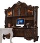 ACME Furniture Versailles Cherry Oak Computer Desk with Hutch-0