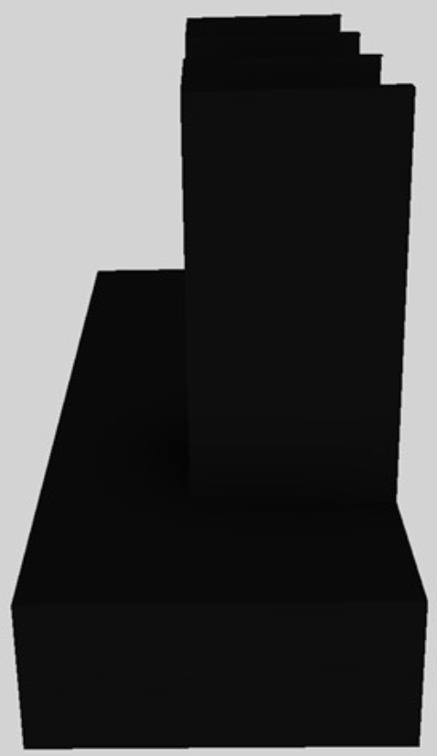 Vent-A-Hood® 54" Black Contemporary Wall Mounted Range Hood-1
