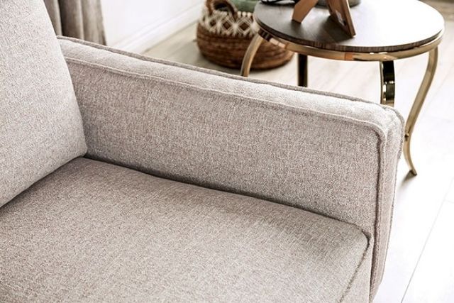 Furniture of America® Harstad 2-Piece Light Brown Sofa Set-3