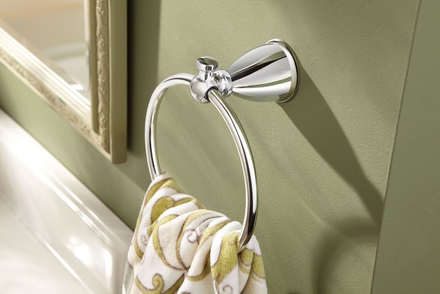 Moen® Caldwell Chrome Towel Ring-2