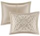 Olliix by Madison Park Sabrina 3 Piece Taupe King/California King Tufted Cotton Chenille Bedspread Set-1