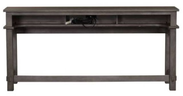 Liberty Furniture Modern Farmhouse Dusty Charcoal Console Bar Table-3
