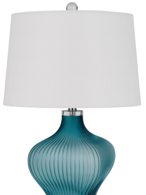 Cal® Lighting & Accessories Payson Aqua Table Lamp-0
