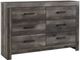 Signature Design by Ashley® 4 Piece Wynnlow Rustic Gray Twin Panel Bedroom Set-2