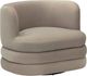 TOV Furniture Astor Taupe Swivel Hotel Lounge Chair-0