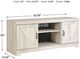 Signature Design by Ashley® Bellaby Whitewash 63" TV Stand-3