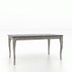 Canadel Customizable Gourmet 62" VC Cabriole Legs Dining Table -4