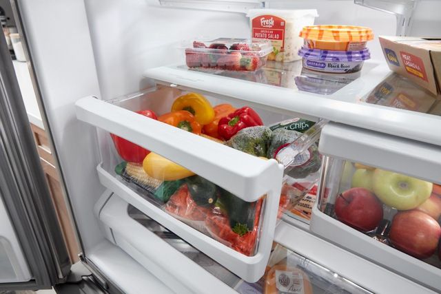 Maytag® 36" 25.0 Cu. Ft. Fingerprint Resistant Stainless Steel French Door Refrigerator-9