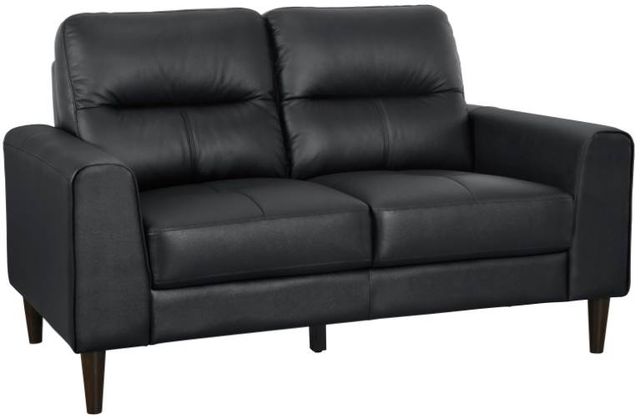 Homelegance® Lewes 2-Piece Black Living Room Seating Set-2
