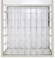 Michael Amini® State St. Glossy White/Stainless Steel Wall Bar-4