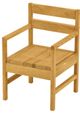 Crate Designs™ Furniture Classic Dining Arm Chair-0