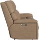 Flexsteel® Customizable Porter Leather Power Reclining Sofa with Console, Power Headrest and Lumbar-4