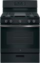 GE® JGBS66FEKDS 30" Black Slate Free Standing Gas Range-0