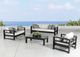 CabanaCoast® Customizable Aura Aluminum Outdoor Deep Seating-4