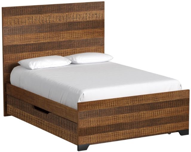 Westwood Design Urban Rustic Brushed Wheat Youth Full Panel Bed-0