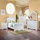 ACME Furniture Estrella White Full Youth Panel Bed-3