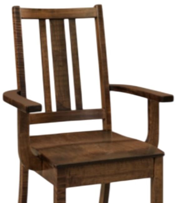 Archbold Furniture Customizable Amish Essentials Bradley Arm Chair-1