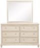 Coaster® Pembroke Washed Oak Dresser and Mirror-1