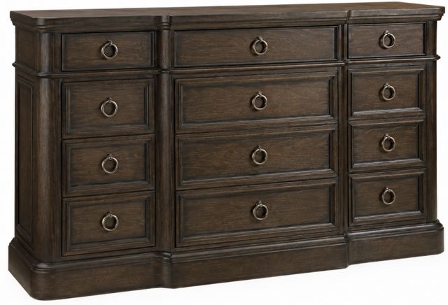 Signature Design by Ashley® Wickenger Dark Brown Dresser-0
