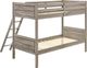 Coaster® Ryder Weathered Taupe Twin/Twin Bunk Bed-2