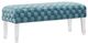 VIG Furniture Divani Casa Blue Velvet Bench-0