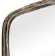 Uttermost® Hammered Antique Nickel Arch Mirror-3