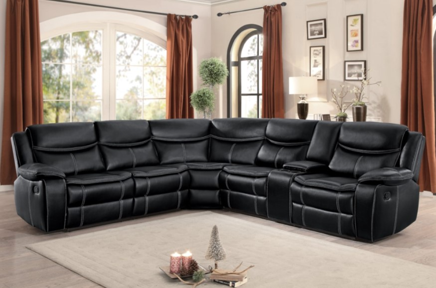 Homelegance Bastrop Reclining Sectional - Thumbnail 3