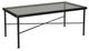 Sunset West Provence Glass Top/Metal Outdoor Coffee Table with Century Pewter Frame-0
