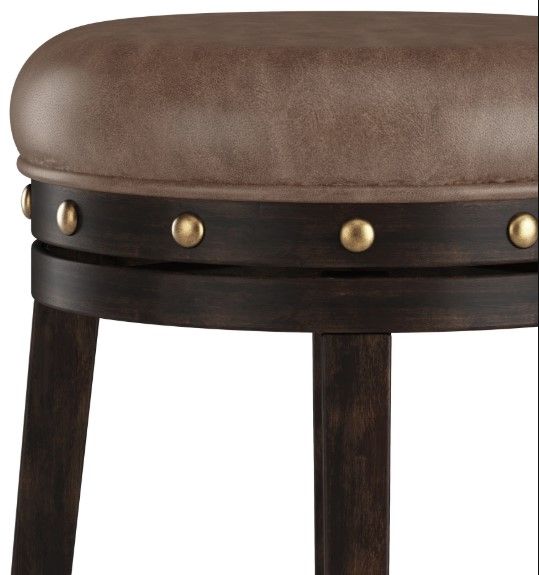 HH2 Home Benard Smoke Brown Counter Stool-3