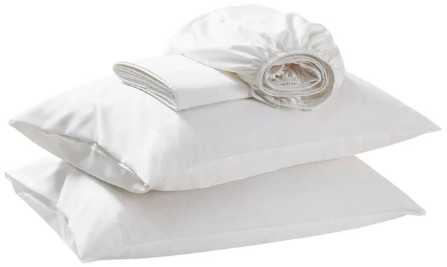 Sleeptone® Basics Griptone™ 6-Piece White Premium Bamboo California King Sheet Set-1