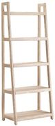 Crestview Collection Bengal Manor White Wash Angled Etagere-0