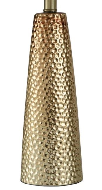 Stylecraft Hammered Bronze Table Lamp-2