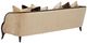Michael Amini® Malibu Crest Beige/Dark Espresso Sofa-4