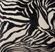 Nourison Home™ Sofia Black Jaquard Zebra Velvet Throw Pillow-1