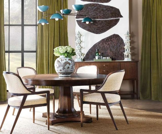 Hooker® Furniture Archives Classic Walnut Round Dining Table-1