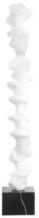Uttermost® Flux Matte White Indoor-Outdoor Sculpture-5