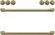 Café™ Brushed Brass Front Control Gas Knobs and Handle Kit-0