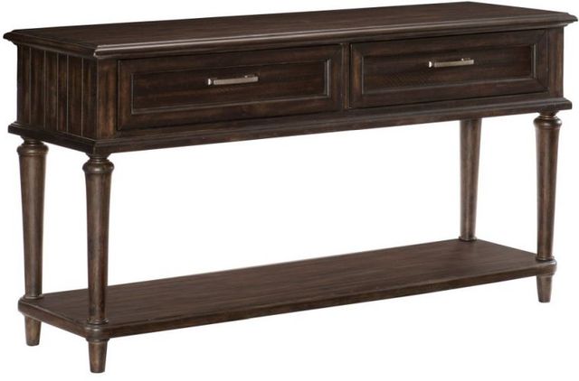 Mazin Furniture Cardano Driftwood Charcoal Sofa Table-0